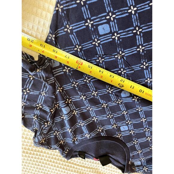 Scotch & Soda Womens Dark Blue Printed Short Sleeve Crew Neck Tee W/ Pocket Med - Picture 5 of 10